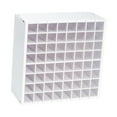 thumbnail image 2 of QccHieUs Watercolor Paint Storage Space-saving Easy to Assemble Pigments Shelf Container 64 slots, 2 of 9