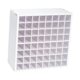 thumbnail image 2 of Estante de almacenamiento de acuarela para pigmentos, ahorra espacio, caja de acuarela para manualidades, soporte para pinceles y tubos de pintura 64 ranuras, 2 of 9