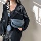 thumbnail image 4 of Bolsos de pecho para mujer, bolso cruzado de PU de todo fósforo, bolso de moda con cremallera y minibolsos, 4 of 9