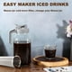 thumbnail image 5 of Filtro de café Cold Brew Glyntrof para tarro de boca ancha de 950 ml, 5 of 6