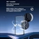 thumbnail image 2 of Injueey Soporte magnético multiángulo adecuado para diferentes materiales, soporte para teléfono de coche de adsorción automática Relojes inteligentes Plata, 2 of 6