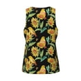 thumbnail image 5 of Easygdp Sunflowers And Bird Men's Tank Top, Sleeveless Muscle T Shirts, Breathable, Quick-Dry, Loose for Gym, Running, Fitness - XX-Large, 5 of 9