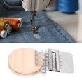 thumbnail image 5 of Tricoteuse Petite Machine à Tricoter en Denim Fait à la Main, 5 of 5