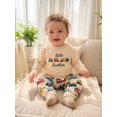 thumbnail image 3 of RUINIXCW Brother Matching Outfits Long Sleeve Construction Vehicle Embroidery Sweatshirt and Jogger Pants Set, 3 of 8
