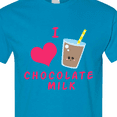 thumbnail image 4 of Inktastic I Love Chocolate Milk T-Shirt, 4 of 5