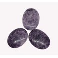 thumbnail image 4 of Lepidolite Worry Stone Oval Pocket Palm Stone Tumbled Polished Thumb Stones for, 4 of 4