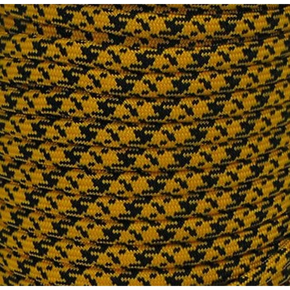 US Ropes Type III Commercial 550 Paracord 100' Hank Made in USA Survival Cord Parachute Outdoor (Cheetah)