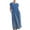 Light Blue, variant on Summer Fashion Maxi Beach Dresses for Womens 2025 Sleeveless Maxi Pockets Linen Loose Baggy Kaftan Long Dress
