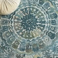 thumbnail image 6 of SAFAVIEH Marquee Georgiana Floral Area Rug, Aqua/Green, 6' x 6' Round, 6 of 10