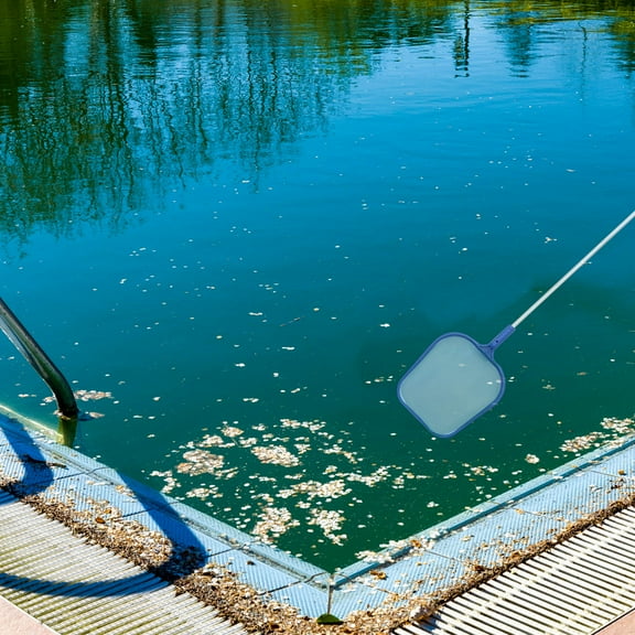 Worgeous Pool Supplies 1 Set 130x2cm Blue Plastic Aluminum for and Removal