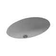 thumbnail image 4 of Swan UL-1613-010 Swanstone 16" x 5.625" Undermount Oval Bathroom Sink with Overflow, Available in Various Colors, 4 of 7