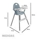 thumbnail image 2 of KIDDOS, Silla Periquera Para Bebe Alta Plegable Portatil 3 En 1, 2 of 4
