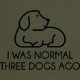 thumbnail image 3 of CafePress - I Was Normal Three Dogs Ago Dark T Shirt - Men's Classic Graphic Cotton T-Shirt, 3 of 4