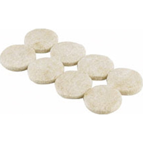 Shepherd Hdwe Prod 9951 20-Pack 3/4-Inch Beige Round Felt Pads - Quantity 1