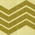 thumbnail image 1 of Ahgly Company Machine Washable Indoor Square Transitional Dark Golden Rod Brown Area Rugs, 4' Square, 1 of 7