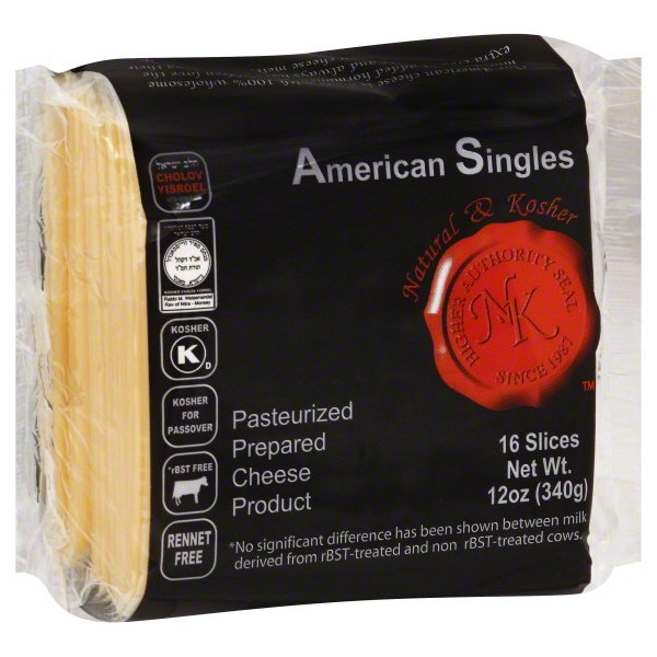 Natural Kosher Sliced American Cheese 108 Count Walmart Com Natural Kosher Sliced American Cheese 108 Count Walmart Com