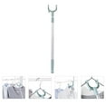 Pole Telescoping Closet Rod Hook Garment Clothes Stick Reaching Reacher
