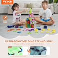 thumbnail image 2 of Magnetic Tiles Magnetic Building Toy 121 PCS Magnet Blocks for Kids 3D Set, 2 of 5