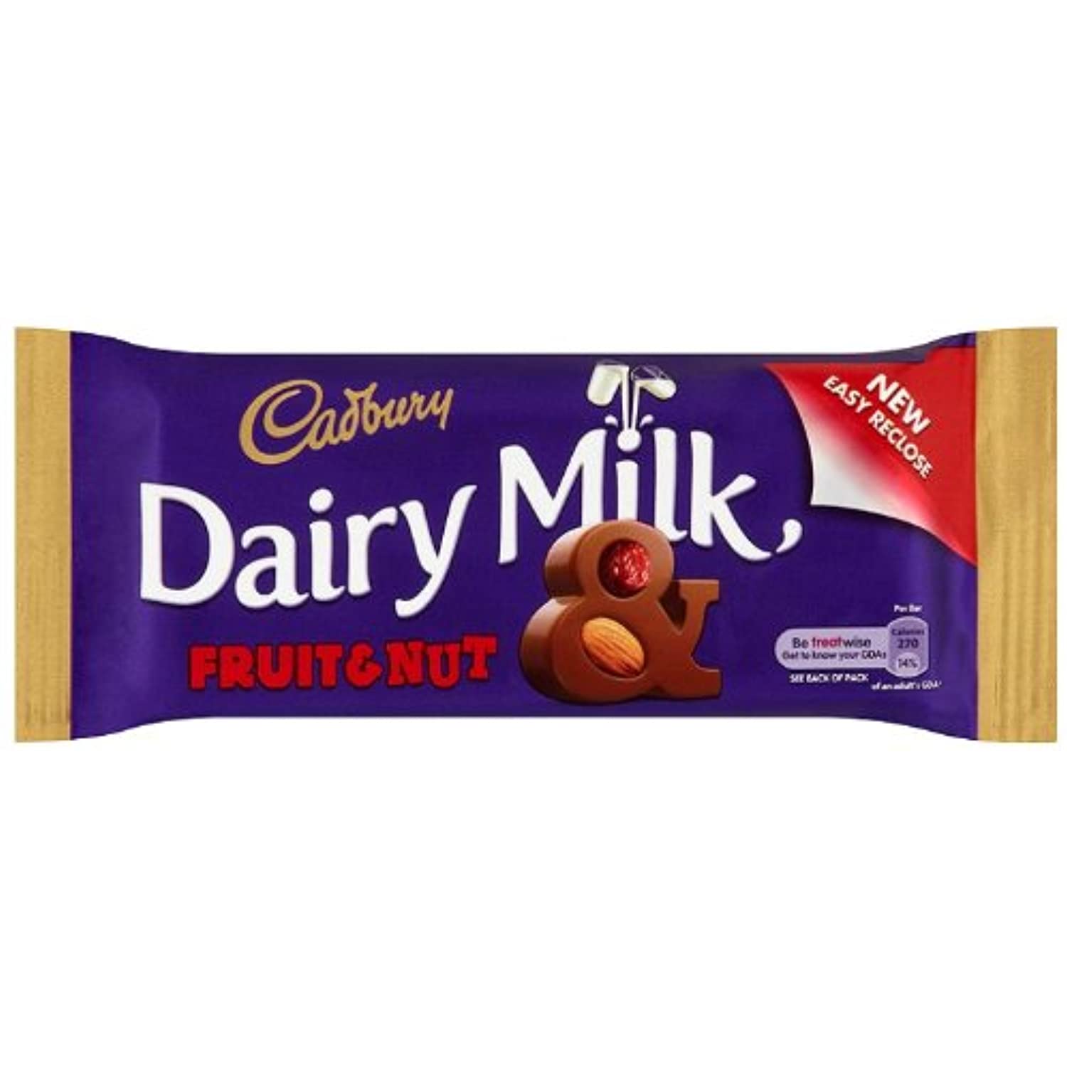 Cadbury Dairy Milk Fruit And Nut Chocolate 54 G (Pack Of 24)