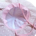 thumbnail image 5 of Beach Sun Protection Hat for Baby Girls Adjustable Toddler Kids Hat Wide Brim Summer Play Hat with Chin Strap, 5 of 10
