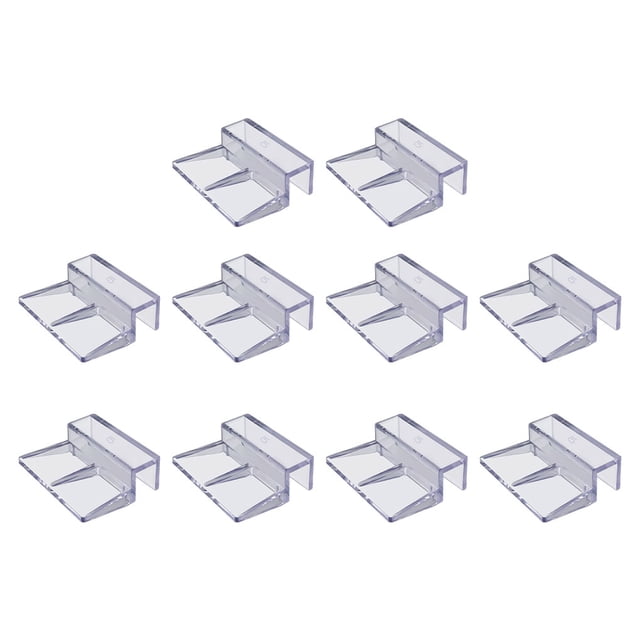 relayinert 20pcs/set Practical Fish Tank Clips Made With Acrylic For Easy And Strong Bearing Capacity Sturdy As Shown 1Set