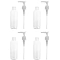 thumbnail image 5 of 4PCS 100ml Mini Lotion Storage Bottles Cosmetics Perfume Dispensers Portable Shampoo Holders Containers for Travel Trip Outdoor (White Press Pump), 5 of 5
