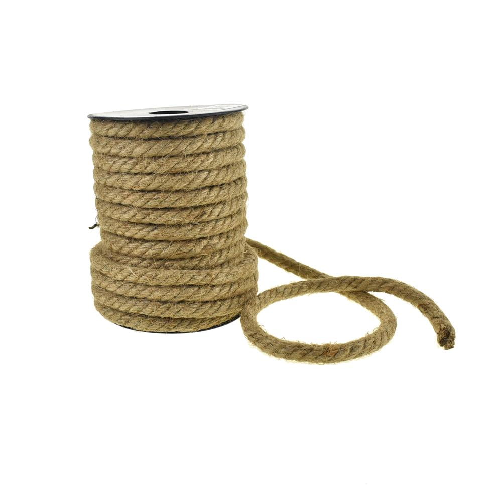 Burlap Jute Twine Rope, 5/16Inch, 11Yard