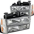 thumbnail image 1 of Ensemble de Phares pour 1994-1998 GMC Sierra - Chrome, 1 of 1