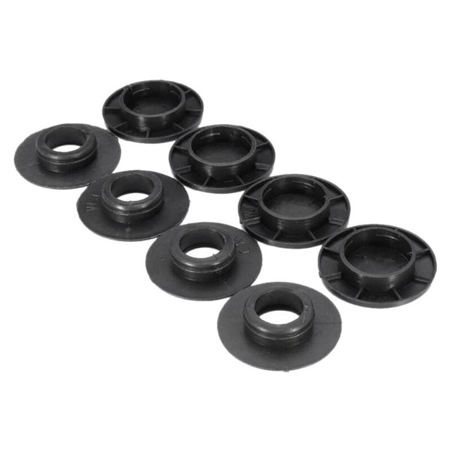 4X Car Mat Carpet Floor Fixing Clips Grips Clamps Nice Black For Mercedes- 6680520,4 x Fixing Clips,Black