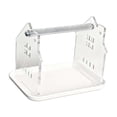 thumbnail image 2 of Percha de mesa para pájaros, soporte de entrenamiento de metal para cacatúas, agapornis y periquitos. Blanco, 2 of 8