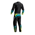 thumbnail image 2 of Thor 2023 Sector Atlas Offroad Motocross Jersey Pant Combo Black/Teal (Medium / 30), 2 of 8