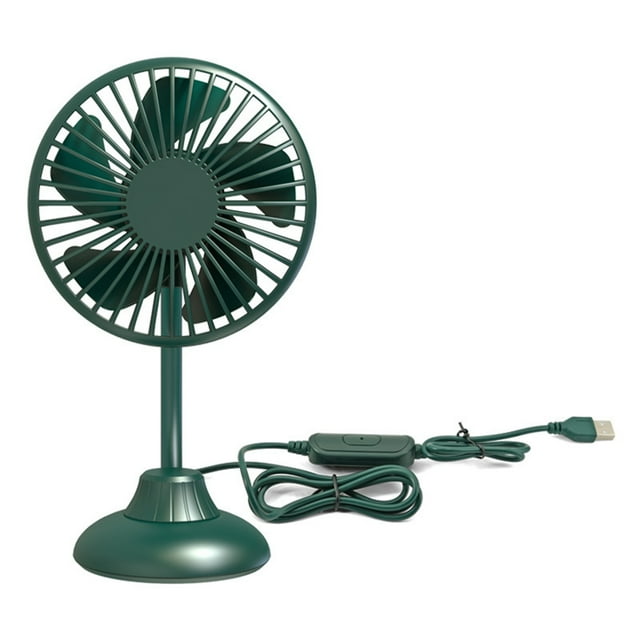 TFixolPortable Mini Car Fan Powerful Silent Fan 3 Speeds Settings 360° Rotation Car Desk Fan for Car, Home, Office,Travel