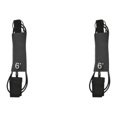 thumbnail image 1 of Sonducket Cuerda de pierna Paddleboard 7 mm de espesor Cuerda de pie Tether Shortboard Tabla de surf Correa 6 pies 6 pies 2Conjunto, 1 of 1