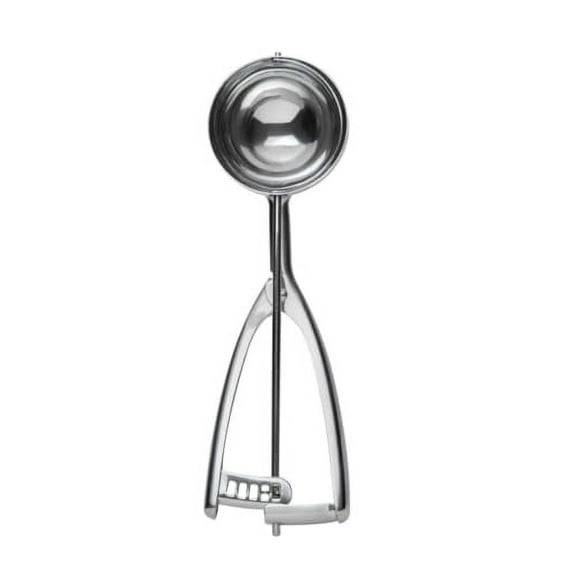 Soro Essentials- #16 Stainless Steel 2-3/4 oz. Squeeze Type Food Server- Disher for Food Portion Control Scoop Ice Cream Scooper with Squeeze Release Cookie Scooper for Baking