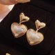 thumbnail image 4 of Pendientes de perlas shaofei con forma de corazón elegantes y dulces 2 x 4 cm, 4 of 5
