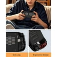thumbnail image 5 of Silicone Skin for Legion GO S Case with Stand 2025,Shockproof Anti-Scratch Non-Slip Grip Wrap Protective TPU Silicone Protector Cover for Lenovo Legion GO S 2025 Case with Kickstand Black, 5 of 7