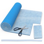 Biodefensor Air Vent Filter Kit, MERV 6, 90"x20" Large Roll, Cut Fit All HVAC Furnace Register