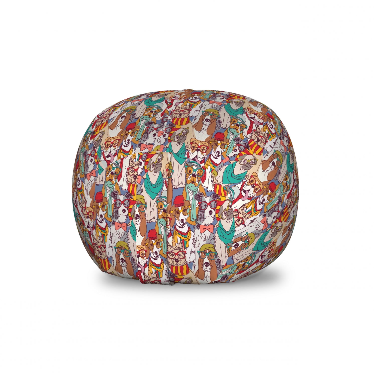 Dog Storage Toy Bag Chair, Hipster 
