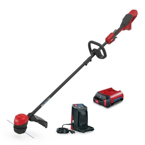 Toro 7013893 13 in. 60V Flex Force Battery String Trimmer Kit Walmart