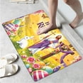 thumbnail image 4 of YIMEIS Happy Easter Jesus Resurrection Easter Egg Bunny Flower Kitchen Mats Set of 3,Winter Seasonal Farmhouse Home Seasonal Decorations Rugs for Floor - 16''*24'' and 20''*30'' and 17''*47'' in, 4 of 10