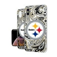 thumbnail image 2 of Pittsburgh Steelers iPhone Clear Paisley Design Case, 2 of 5