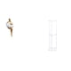 thumbnail image 1 of Estatua artística, figura acrílica, mesa auxiliar redonda, escultura abstracta, decoración, resina versátil, accesorios para el hogar, ideal para sala, 1 of 8