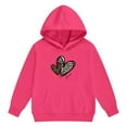 thumbnail image 3 of Tiijoy Valentine's Day Tracksuit for Girls Hoodie Sweatpants Sweatsuit, Sizes 6-7, 3 of 5