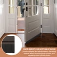 thumbnail image 6 of Uxcell Door Brush Sweeps, H-shape Aluminum Alloy Holder Door Sweep for Bottom of Door Seal Garage Brown 3.94" x 39.37", 6 of 7