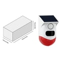 thumbnail image 2 of Alarma con sensor de movimiento solar, carga USB, sirena infrarroja de seguridad para seguridad del hogar, 2 of 9