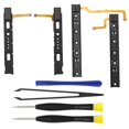 thumbnail image 1 of 1 Set Slide Rail Repair Kit Compatible with Nintendo Switch Console Left Right Slider Assembly Replacement with Flex Cable, 1 of 5