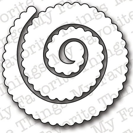 My Favorite Things RLDSCFLR Die-Namics Die-Rolled Scallop Flower