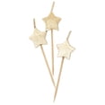 thumbnail image 2 of Star Pick Birthday Candles, Gold, 6ct, 2 of 2