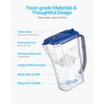 thumbnail image 6 of VEVOR Water Filter Pitcher, 9 Cup 5-stage Water Filter Dispenser, Fast Filtration System with Filter Change Indicator, No BPA, Lasts 3 Months or 40 Gallons, Reduces Limescale, Lead, Chlorine, Odors, 6 of 9