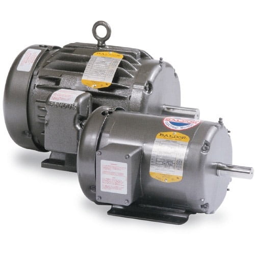 Baldor Electric 10 HP General Purpose Motor, 3-Phase, 1760 Nameplate RPM, Voltage 230/460, Frame 215T - EM3774T